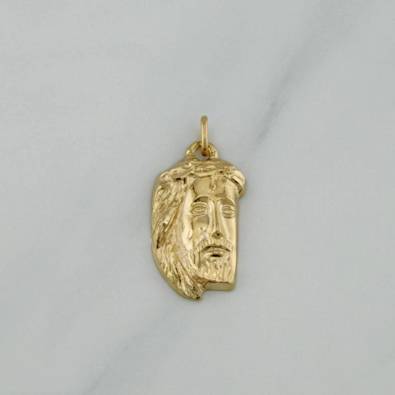 Dije Rostro Cristo 2.4 g / 3 cm Oro Amarillo 18K