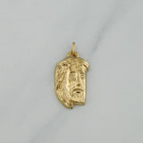 Dije Rostro Cristo 2.4 g / 3 cm Oro Amarillo 18K