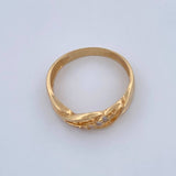 Anillo Hebras 1.95gr / T7 / Oro Amarillo 18K &