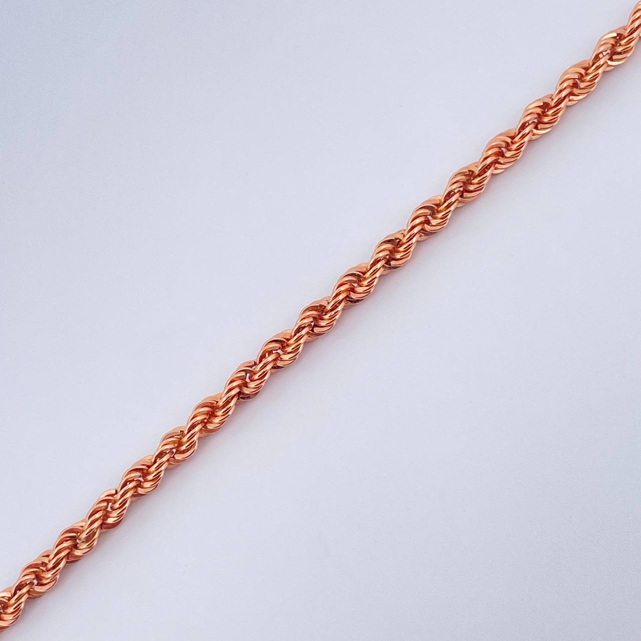 Pulso Lazo 2.9gr / 19cm / Oro Rosa +3 18K $
