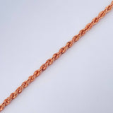 Pulso Lazo 2.9gr / 19cm / Oro Rosa +3 18K $