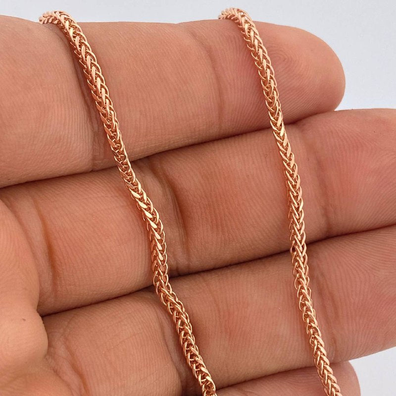 Cadena Franco 5.65gr / 59.8cm / Oro Rosa +3 18K %