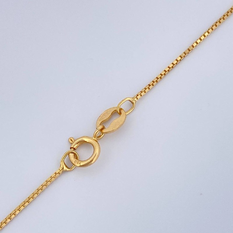 Cadena Veneciana 2.8gr / 50.5cm / Oro Amarillo +3 18K $