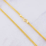 Cadena Franco 5.95g / 60cm / 2.1mm Oro Amarillo 18K