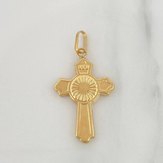 Dije Cruz Rayos De Luz 1.4 g / 3.5 cm Oro Amarillo 18K