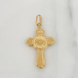 Dije Cruz Rayos De Luz 1.4 g / 3.5 cm Oro Amarillo 18K
