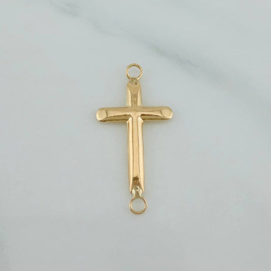 Herraje Cruz 0.55gr / 2.6cm / Oro Amarillo 18K %