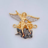 Herraje San Miguel Arcángel 8.45gr / 2.7cm / Tres Oros 18K $