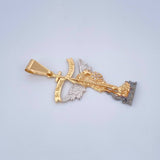Dije San Miguel Arcángel 2.6gr / 4.1cm / Tres Oros 18K $