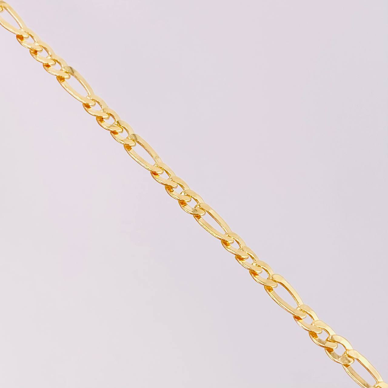 Pulso Fígaro 2.25g / 19.2cm / 3.36mm Oro Amarillo 18K