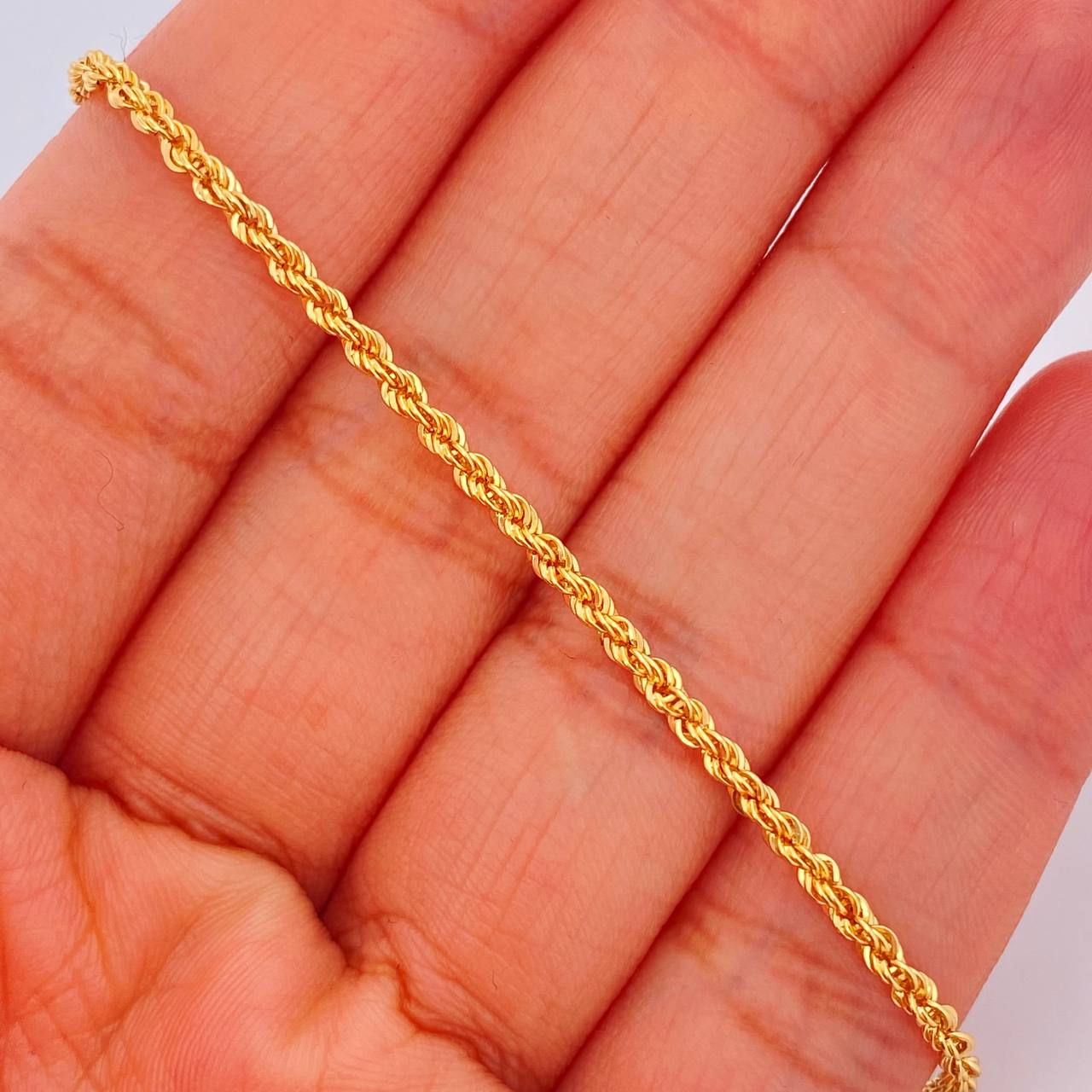 Pulso Lazo 1.5gr / 18.8cm / Oro Amarillo +3 18K $