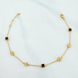 Pulso Trebol Aro Seguido 3.1 g / 21 cm / 4.7 mm Oro Amarillo 18K
