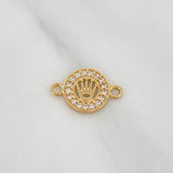 Herraje Corona 0.65 g / 1.3 cm Oro Amarillo 18K
