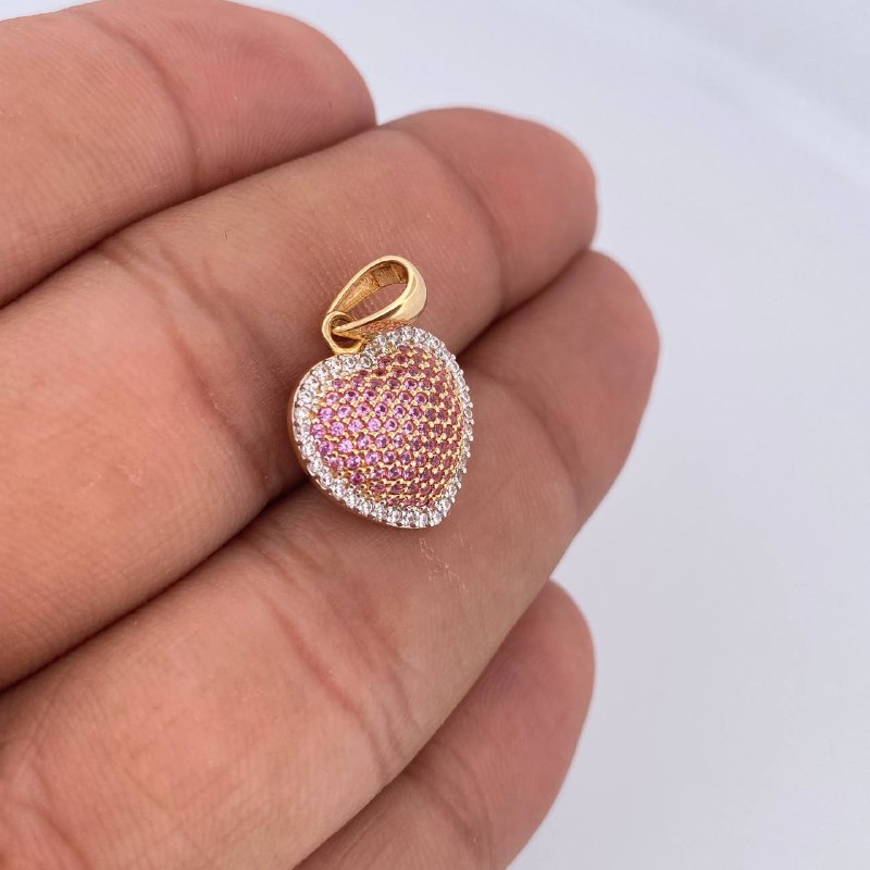 Dije Corazon 2.15gr / 2.2cm / Oro 18K &