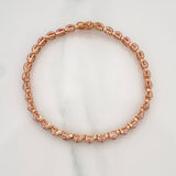Pulso Tennis 8.9 g / 18.4 cm / 4.7 mm Oro Rosa 18K