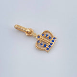 Dije Corona 0.65gr / 1.7cm / Oro Amarillo 18K &