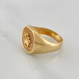 Anillo Corona 5.2 g / T9 Oro Amarillo 18K