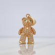 Dije Oso Corbata Articulado 4.45 g / 3 cm Oro Amarillo 18K