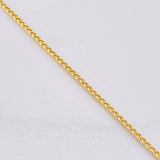 Cadena Franco 5.95g / 60cm / 2.1mm Oro Amarillo 18K