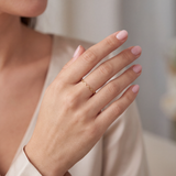 Anillo Infinito 0.8g / T6 3/4 Oro Amarillo 18K