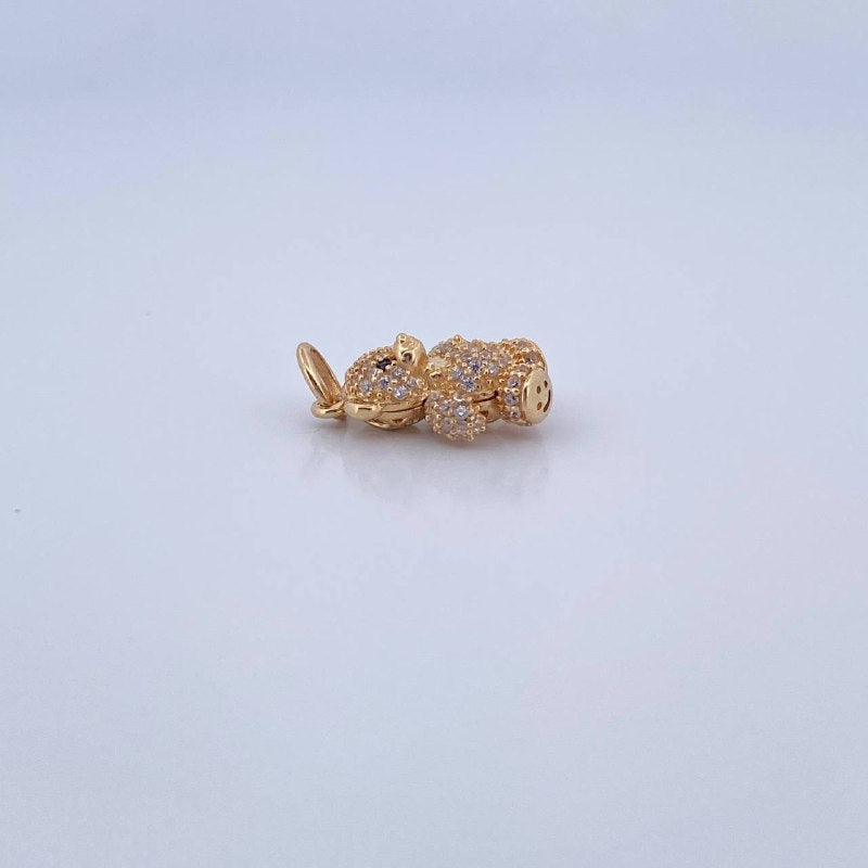 Dije Oso Articulado 2.6gr / 2cm / Oro 18K &