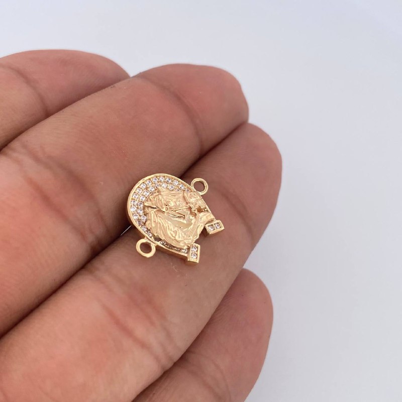 Herraje Herradura Caballo 2.1gr / 1.7cm / Oro 18K &
