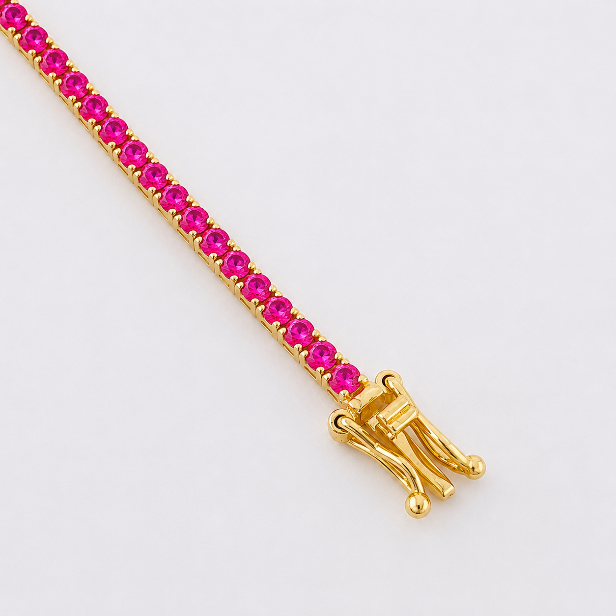Pulso Tenis 3.85g / 18cm / 1.6mm Oro Amarillo 18K
