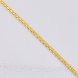 Pulso Chino 1.45g / 19.1cm / 2.55mm Oro Amarillo 18K