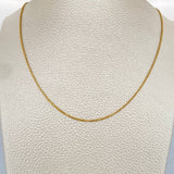 Cadena Franco Especial 4gr / 60.4cm / Oro Amarillo +3 18K %