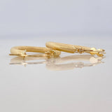 Candongas Tefi 1.2 g / 1.9 cm Oro Amarillo 18K