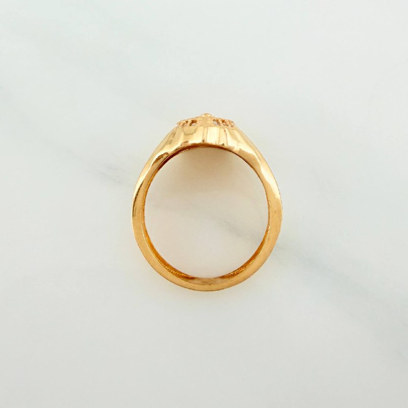 Anillo Virgen De Guadalupe 4.65 g / T5 3/4 Oro Amarillo 18K