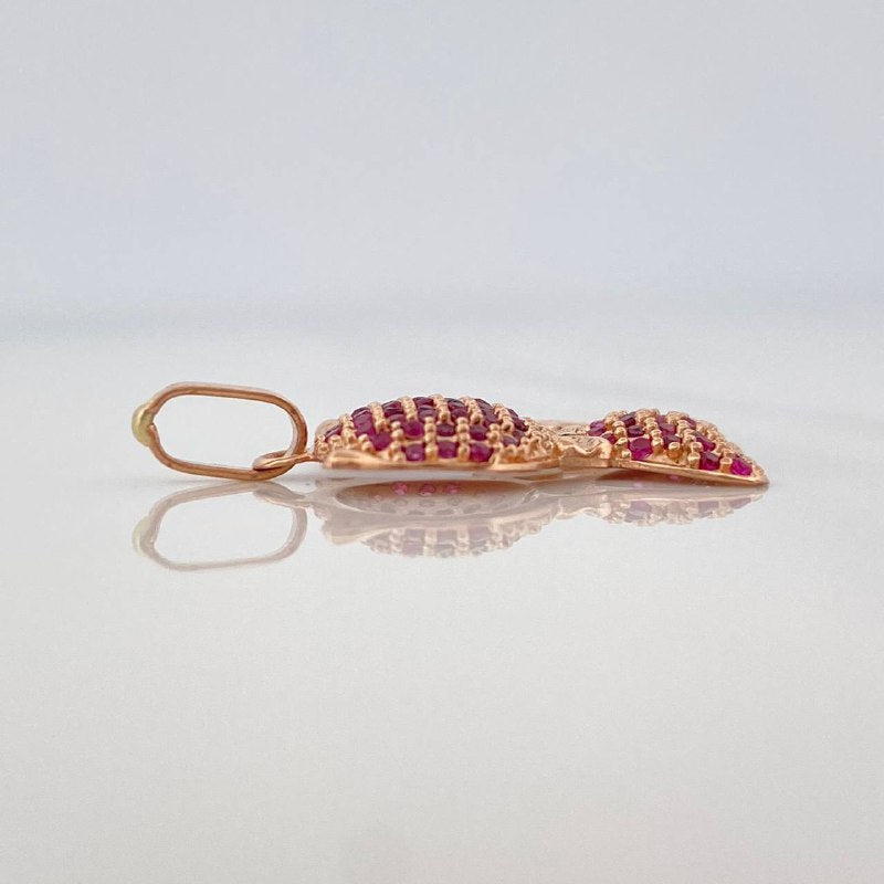 Dije Gato 2.1 g / 2.5 cm Oro Rosa 18K