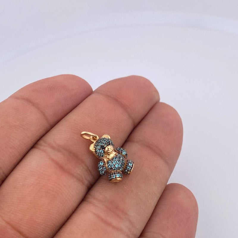 Dije Oso Articulado 2.6gr / 2cm / Oro 18K &