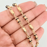 Pulso Rustico Corona 5.3 g / 21.5 cm / 4.6 mm Oro Amarillo 18K