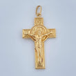 Dije Cruz Cristo 2.65gr / 4.2cm / Oro Amarillo 18K &