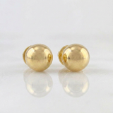 Topos Bola Lisa 0.75 g / 7 mm Oro Amarillo 18K