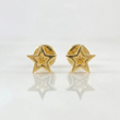 Topos Estrella Silueta 0.65g / 7mm Oro Amarillo 18K