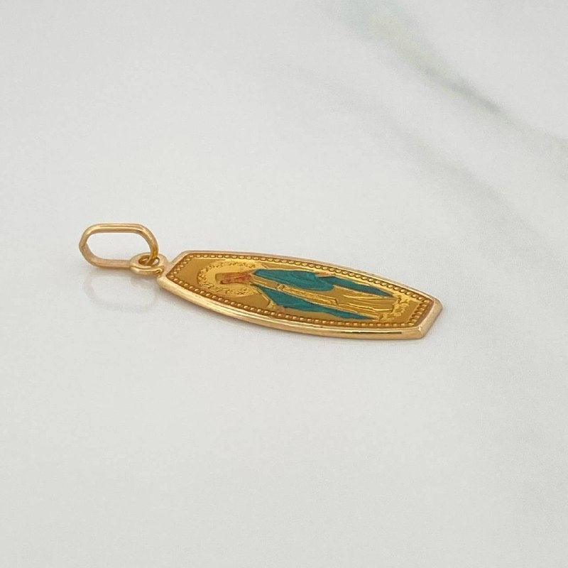 Dije Virgen Milagrosa 1.2 g / 3.2 cm Oro Amarillo 18K