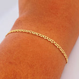 Pulso Escalera  1.2gr / 19.2cm / Oro Amarillo +3 18K $