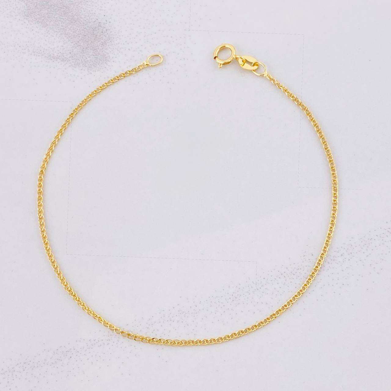 Pulso Franco 0.65g / 18.5cm / 1.1mm Oro Amarillo 18K