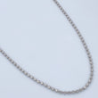 Cadena Militar 7.2gr / 70.7cm / Oro Blanco +3 18K &