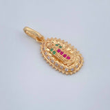 Dije Virgen De Guadalupe 1.5gr / 2.3cm / Oro Amarillo 18K &