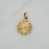 Dije Lady Justicia 1.8 g / 2.3 cm Oro Amarillo 18K