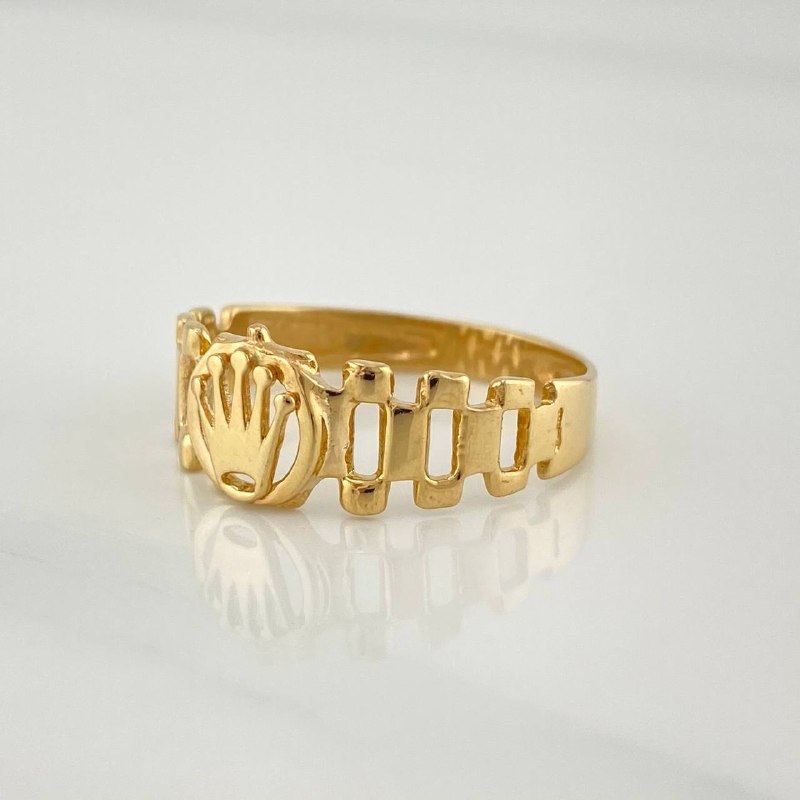 Anillo Correa Corona 2 g / T6 1/2 Oro Amarillo 18K