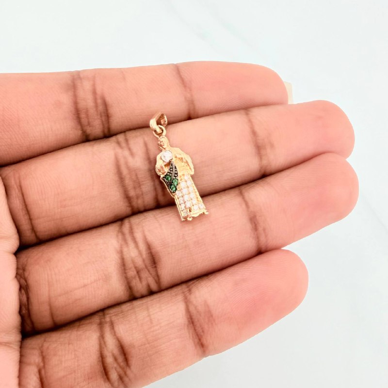 Dije San Judas 1.15 g / 2.5 cm Tres Oros 18K