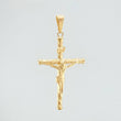 Dije Cruz Cristo 1.7 g / 4.9 cm Oro Amarillo 18K