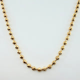 Cadena Militar 22.6gr / 60cm / 3.8mm Oro Amarillo +3 18K ©