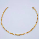 Pulso Figaro 1.2gr / 20cm / Oro Amarillo +1 18K $
