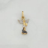 Dije San Miguel Arcangel 1 g / 2.4 cm Tres Oros 18K