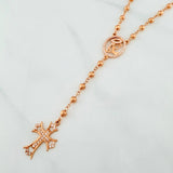 Rosario Virgen Milagrosa 12.7 g / 39.6 cm / 5 mm Oro Rosa 18K
